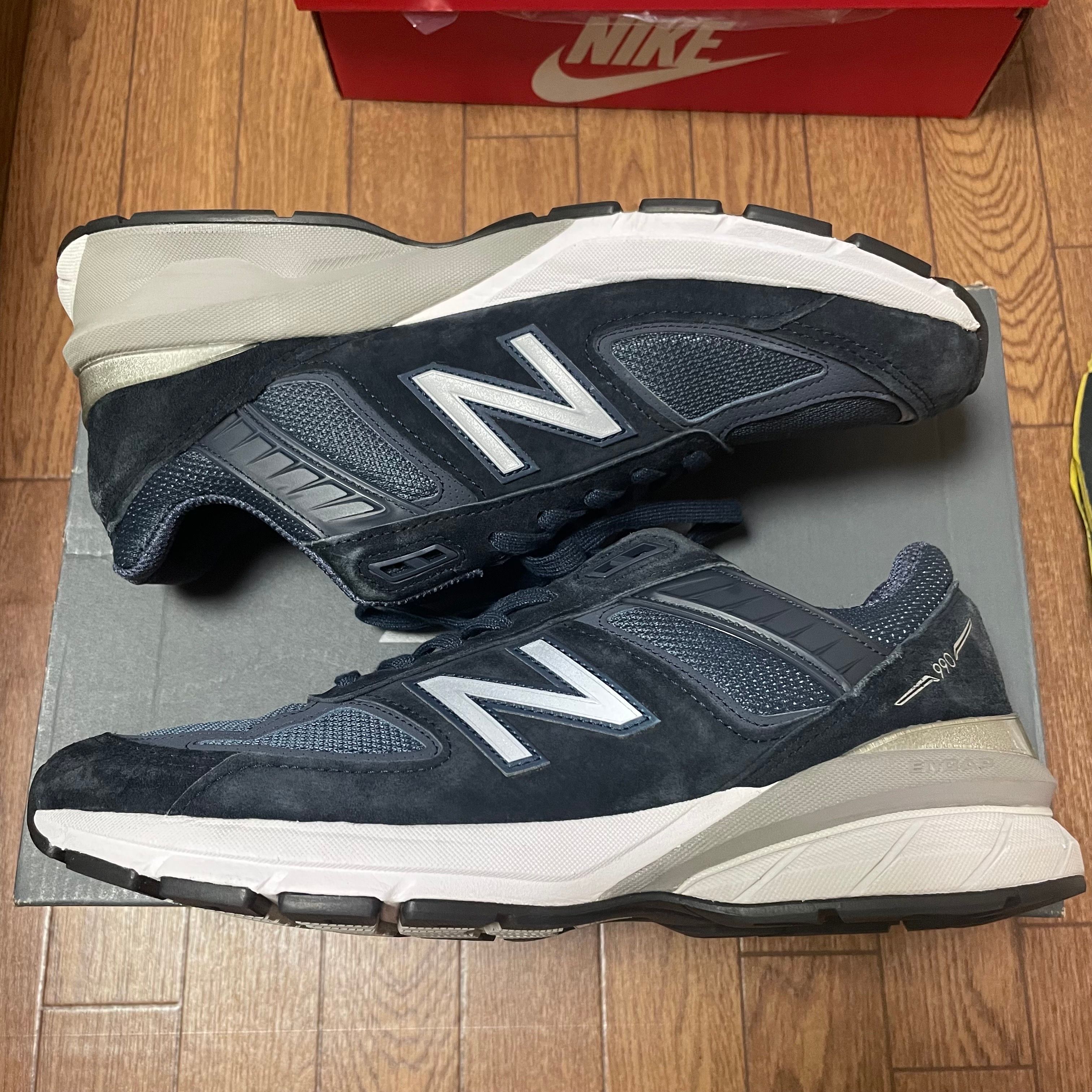 New Balance 990V5 "Navy/Silver"