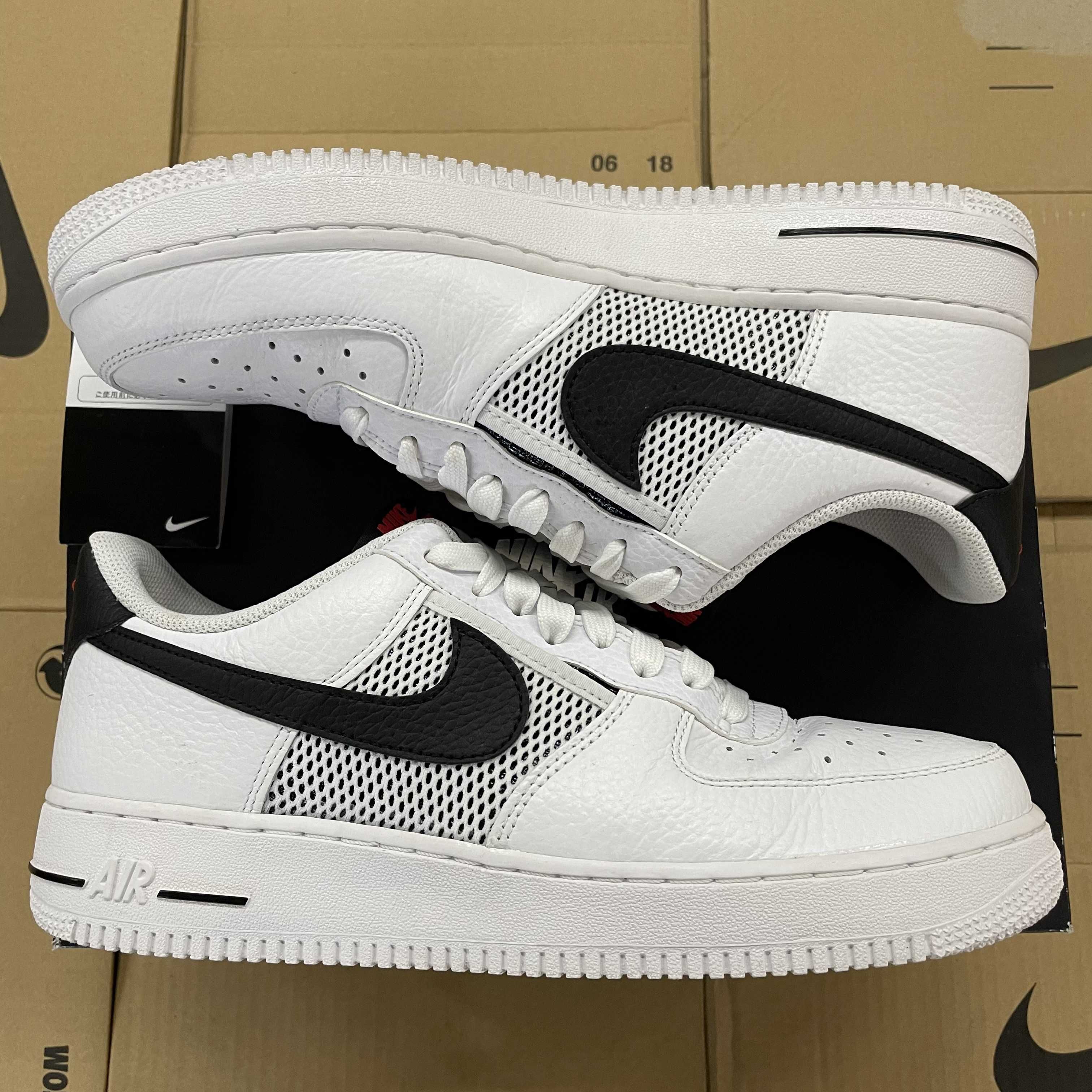 Nike Air Force 1 Low '07 LV8 "White/Habanero Red"