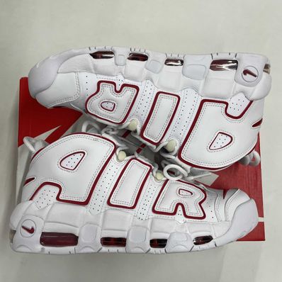 NIKE AIR MORE UPTEMPO "WHITE/VARSITY RED" (2021)