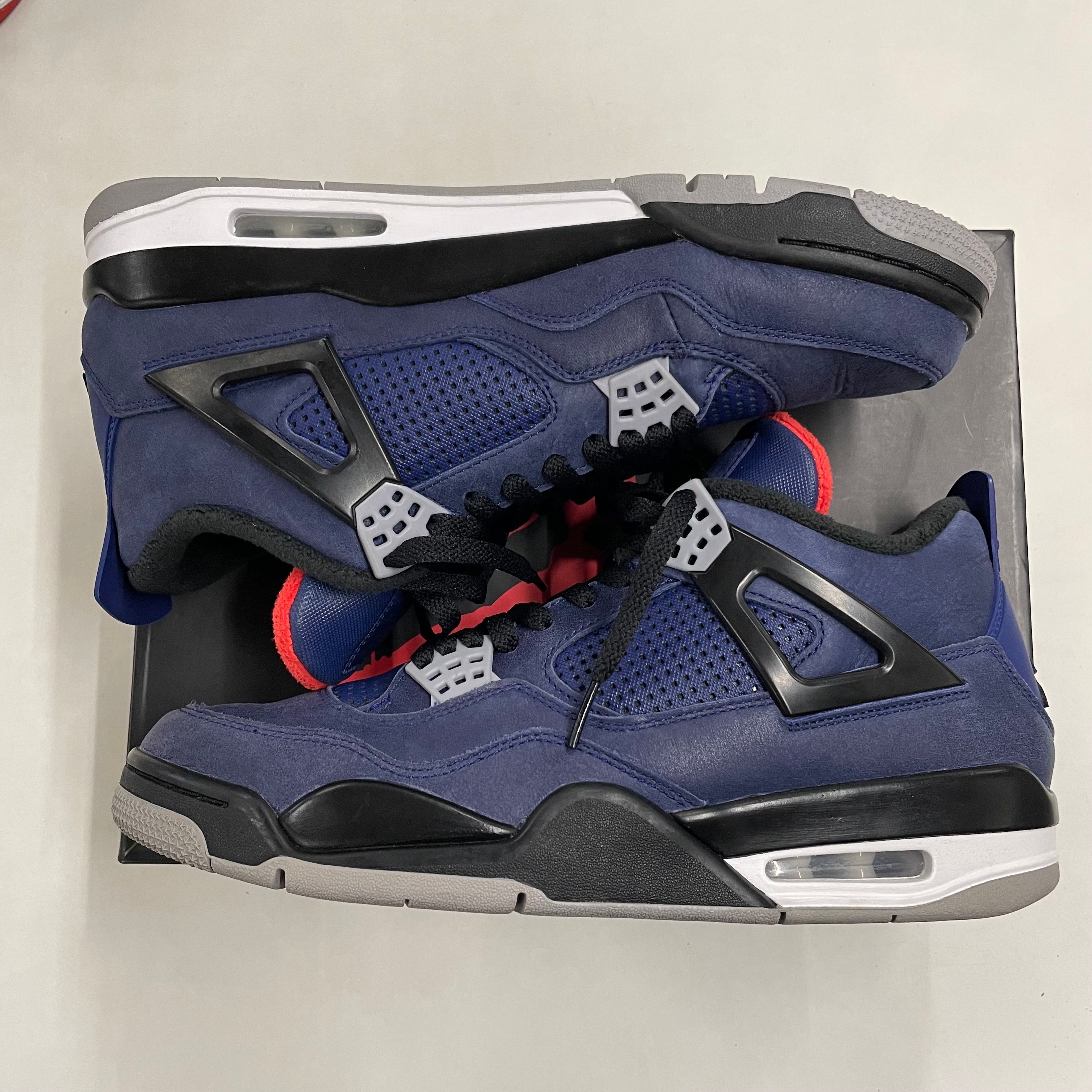 Nike Air Jordan 4 Retro WNTR "Loyal Blue/White/Black"