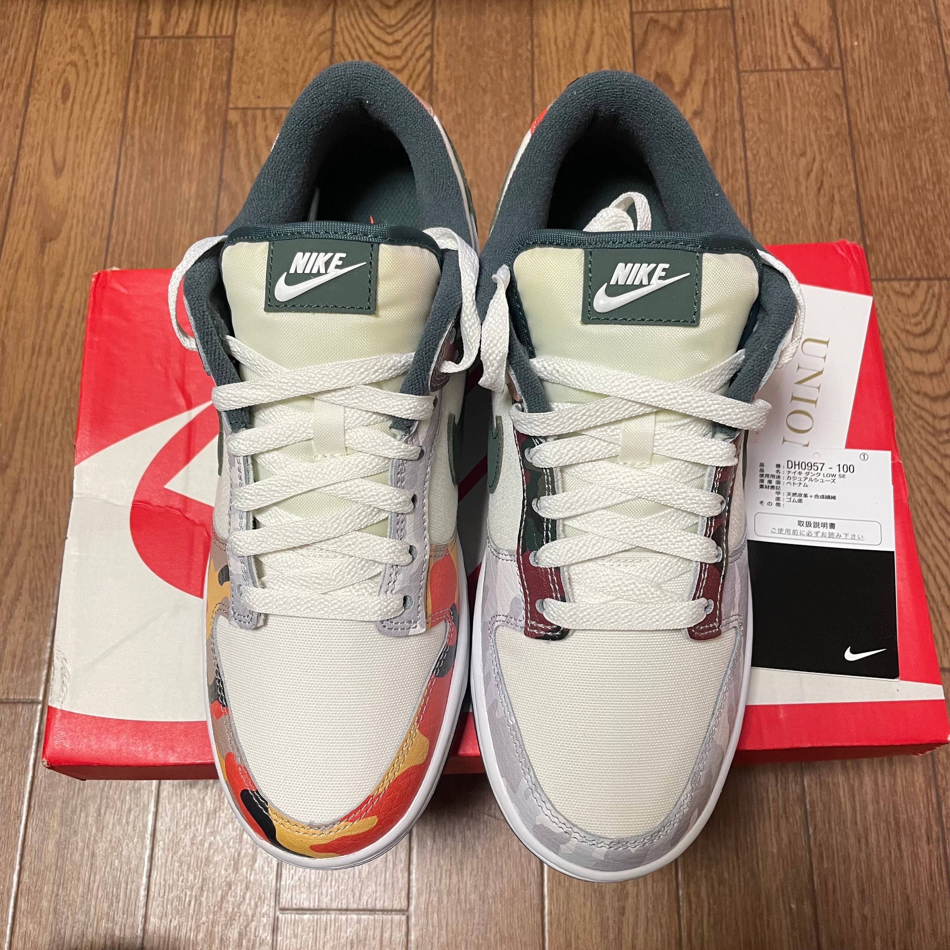 Nike Dunk Low "Sail Multi Camo"