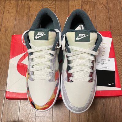 Nike Dunk Low "Sail Multi Camo"