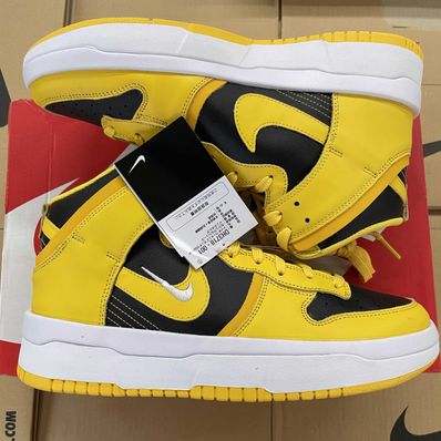 Nike Women's Dunk High UP "Gold/Black"