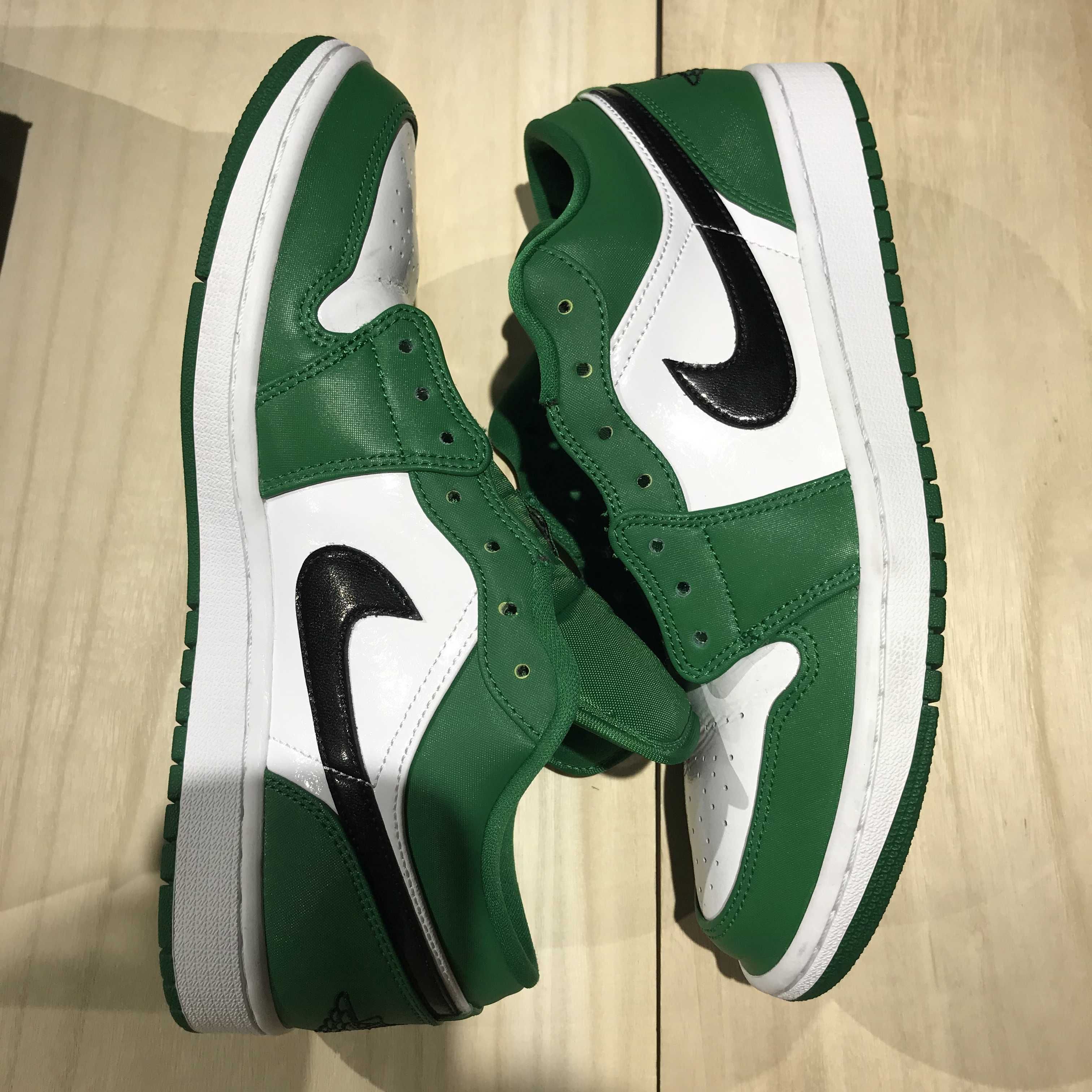 Nike Air Jordan 1 Low "Pine Green/White"