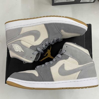 Nike Air Jordan 1 Mid SE "Coconut Milk/Particle Grey"