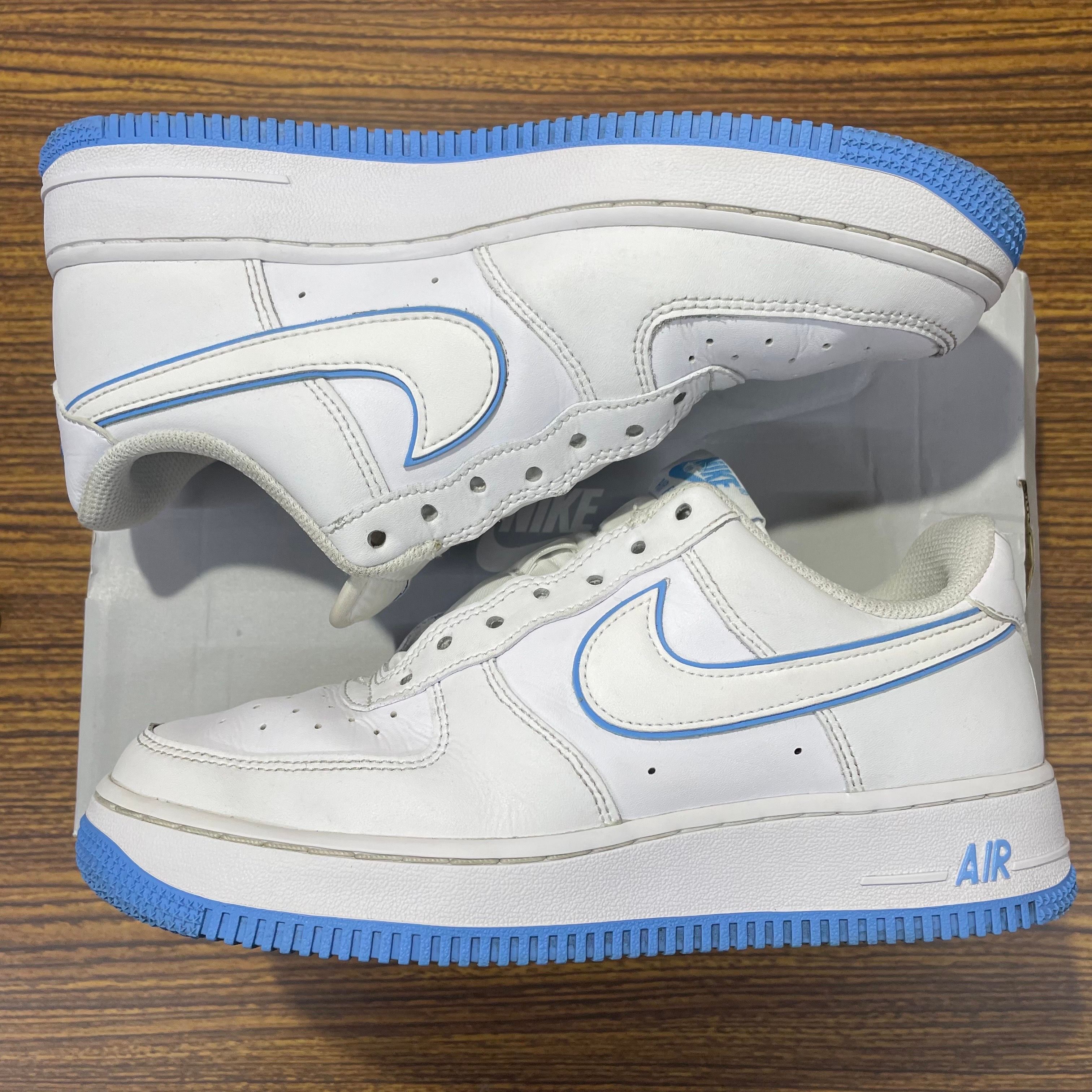 Nike Air Force 1 Low "White and University Blue"