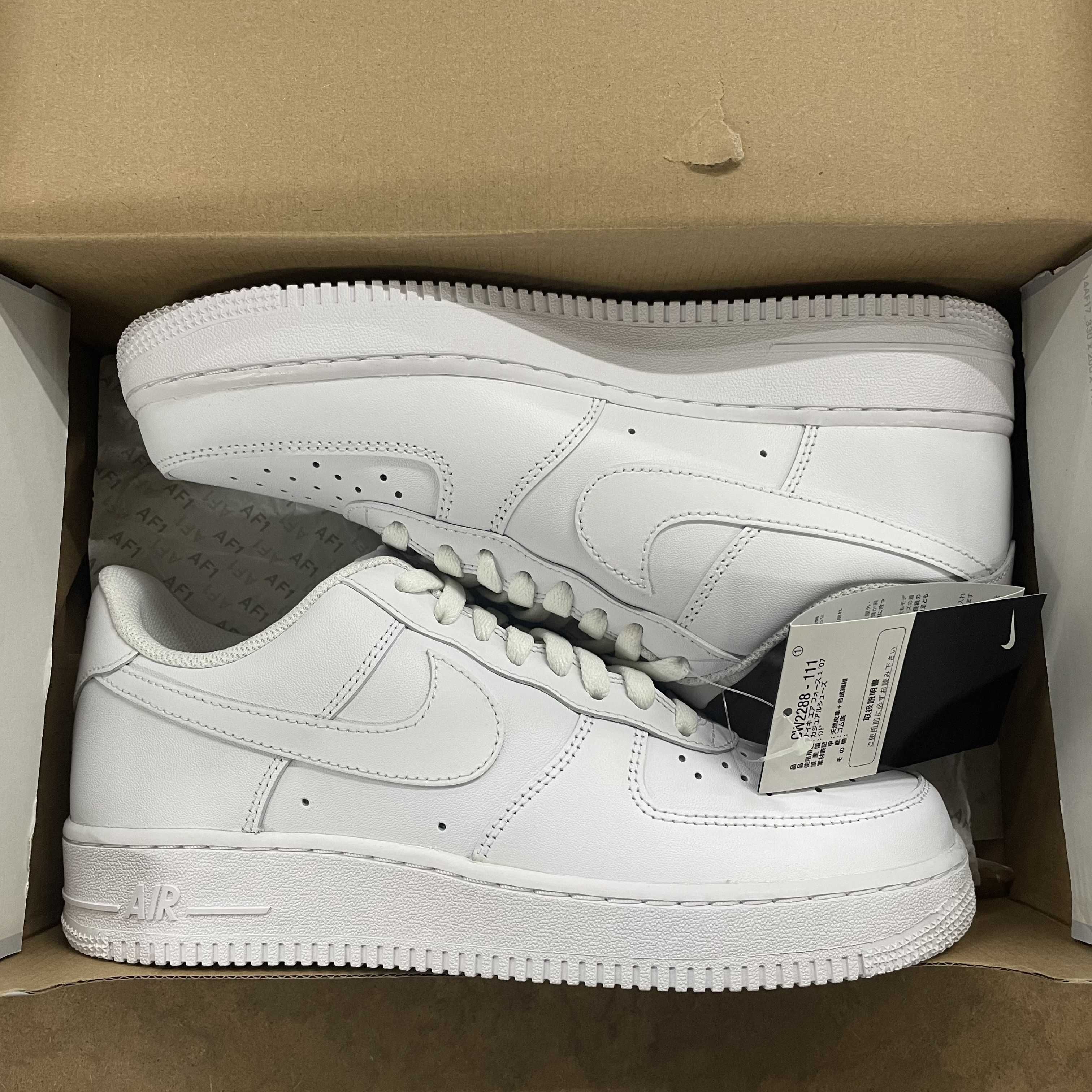 Nike Air Force 1 Low '07 "White/White"