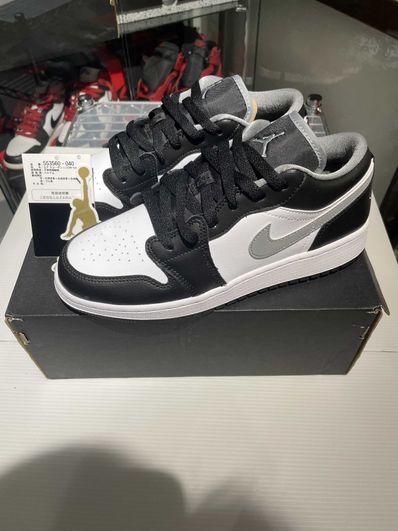 Nike GS Air Jordan 1 Low "Medium Grey"