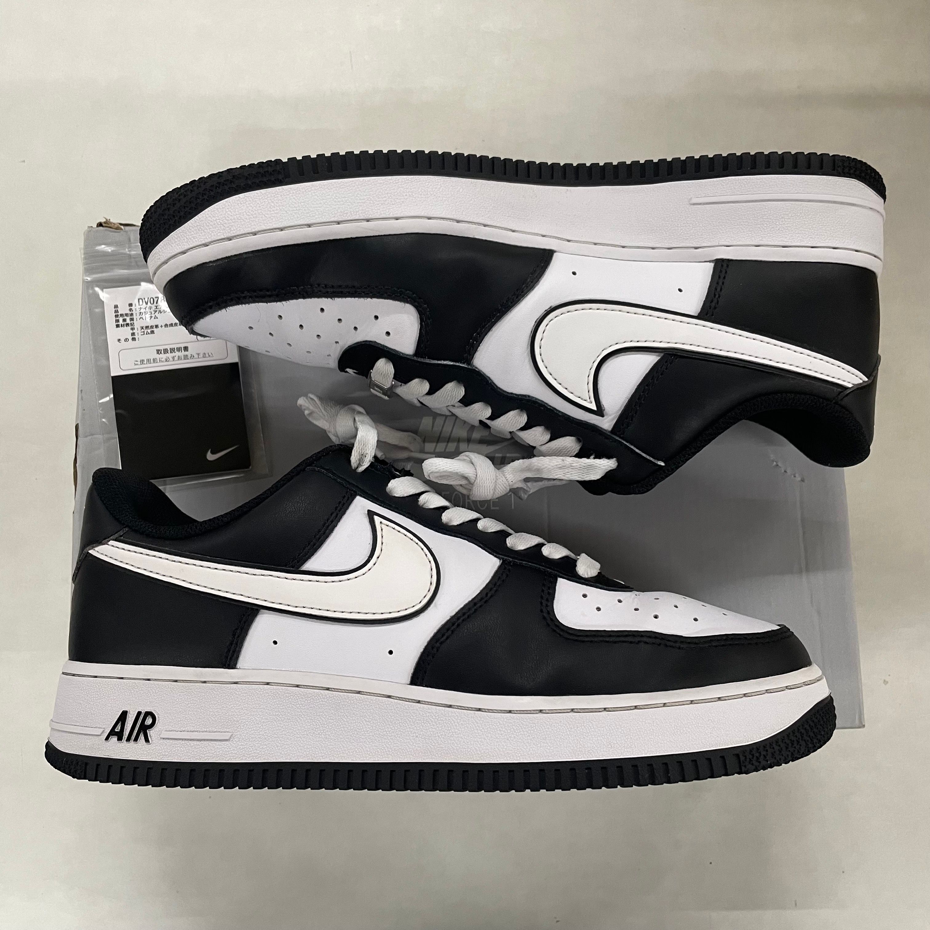 Nike Air Force 1 Low '07 "Black/Black/White"