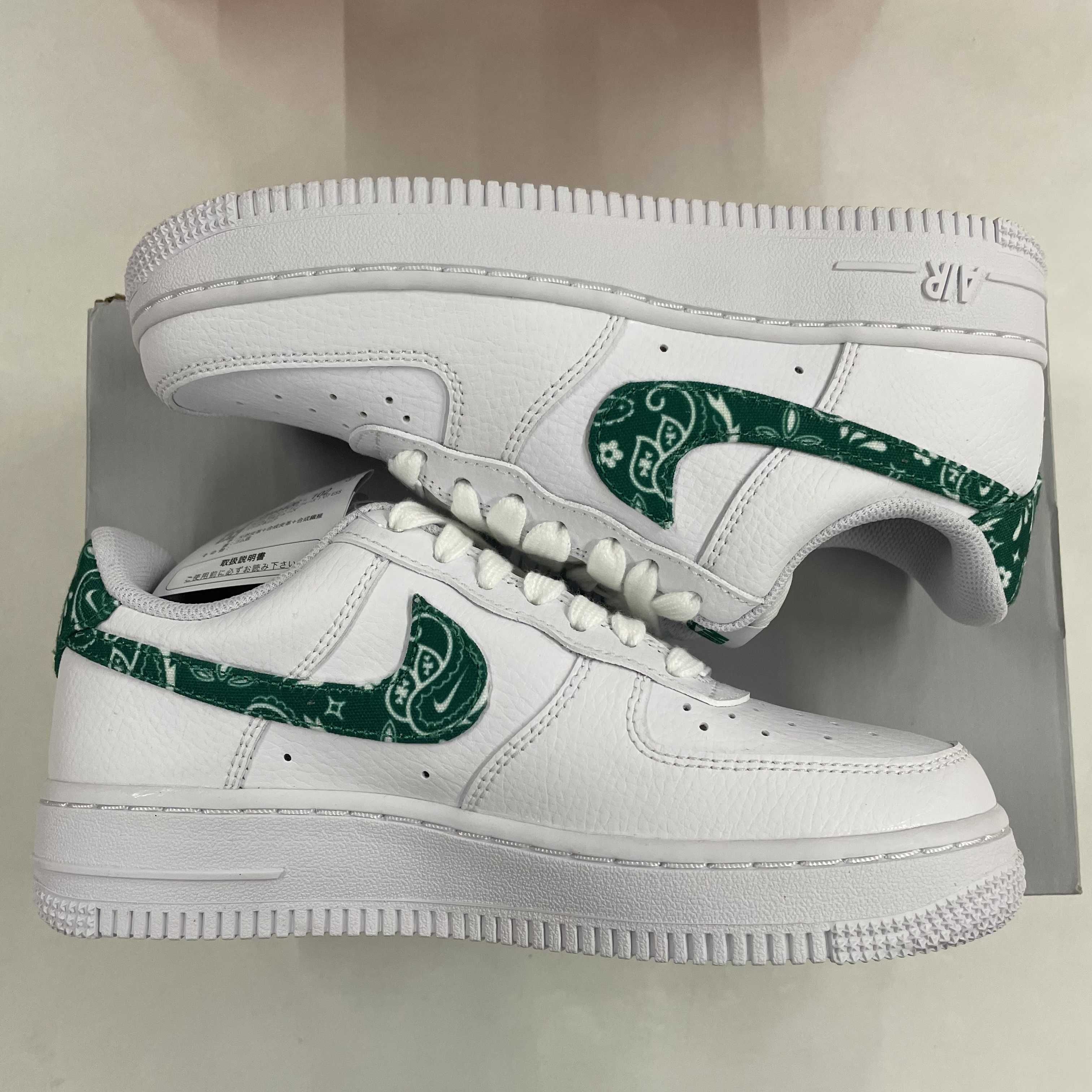 Nike Women's Air Force 1 Low '07 Essential "Green Paisley"