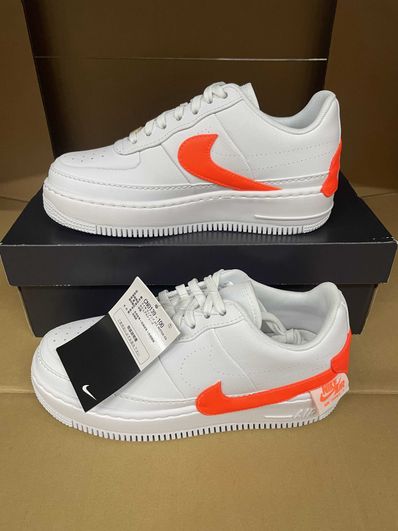 Nike Women's Air Force 1 Jester XX White Hyper Crimson