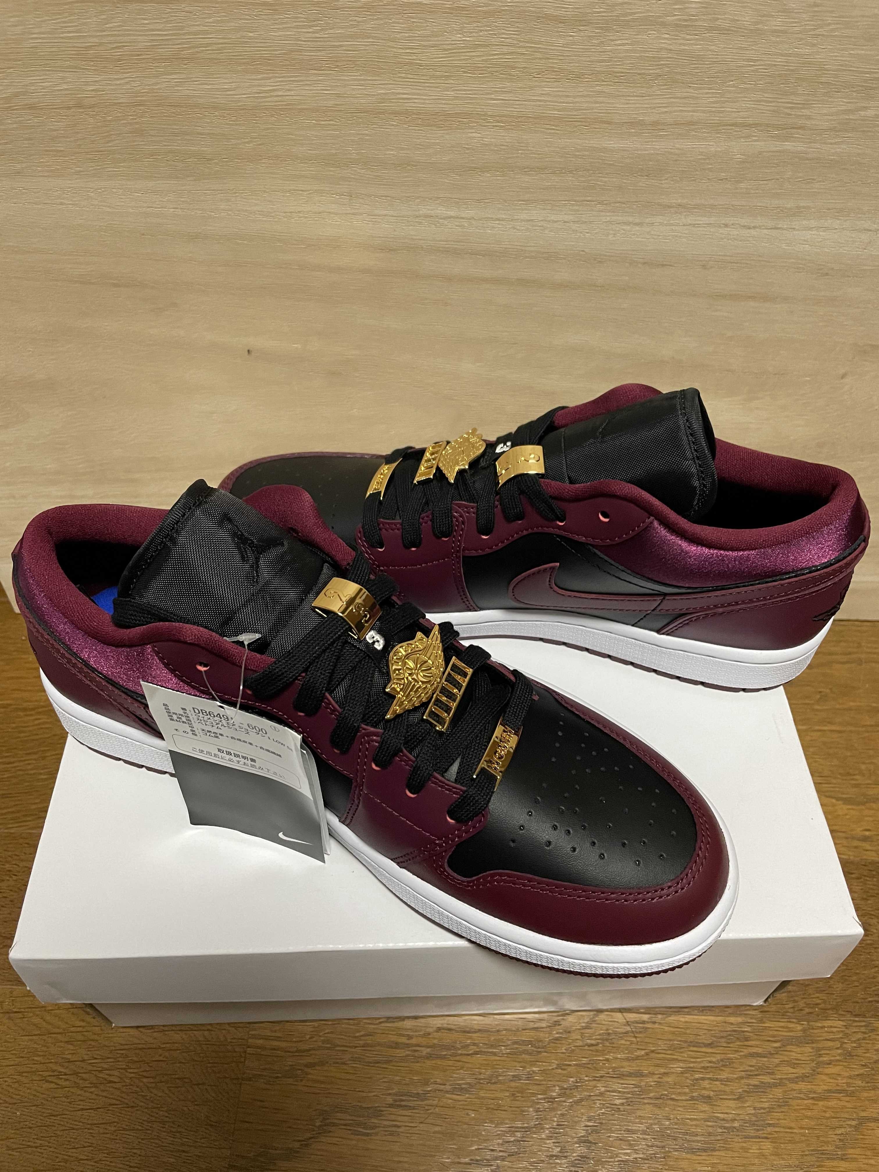 NIKE Women's AIR JORDAN 1 LOW "DARK BEETROOT"
