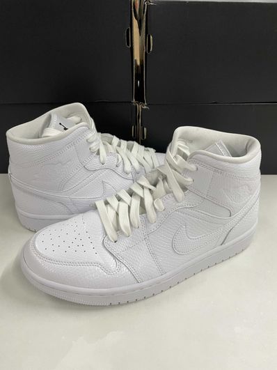 Nike Women's Air Jordan 1 Mid "Snake Skin"