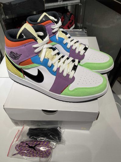 Nike Women's Air Jordan 1 Mid "Multi Color"