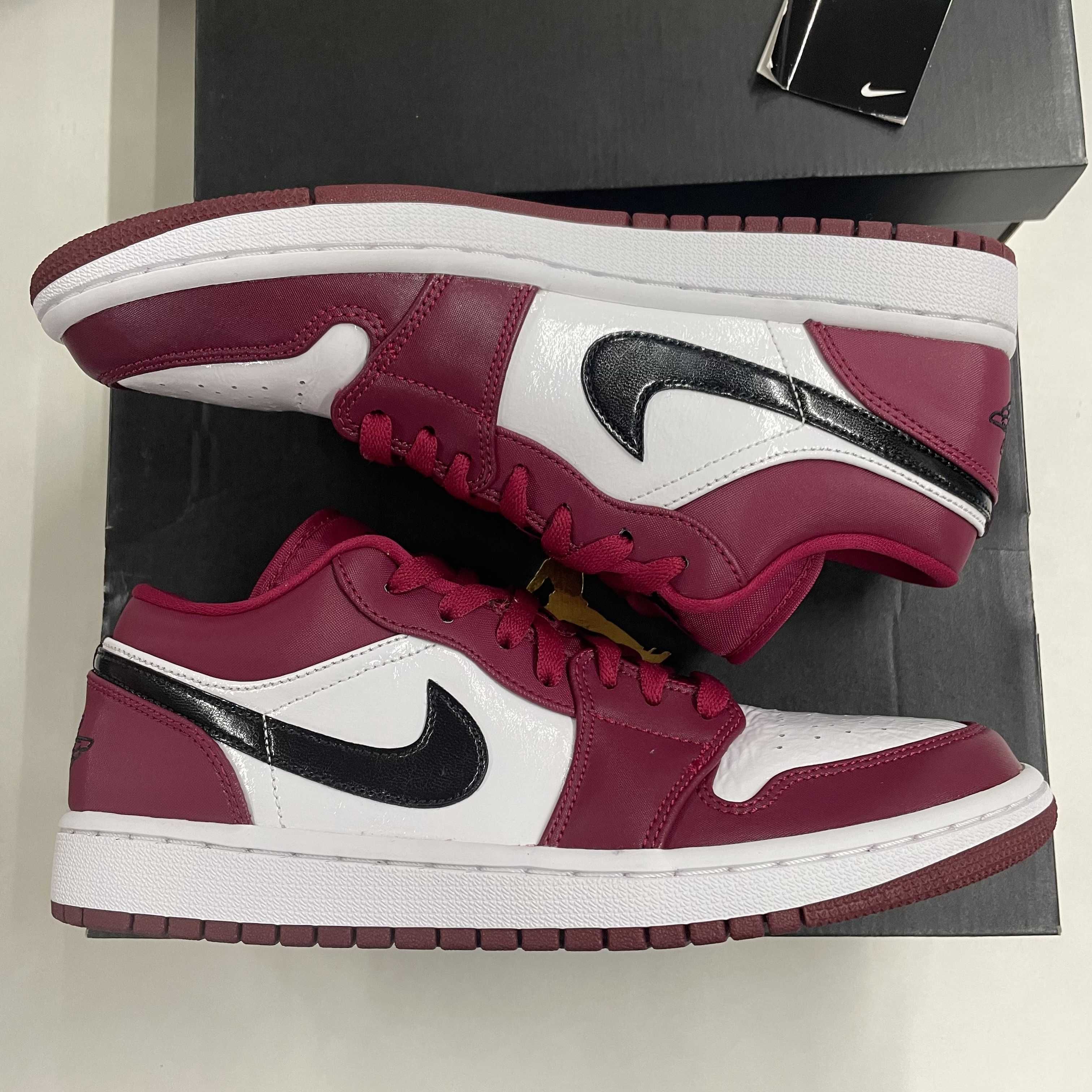 NIKE AIR JORDAN 1 LOW "NOBLE RED"