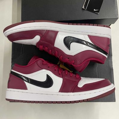 NIKE AIR JORDAN 1 LOW "NOBLE RED"