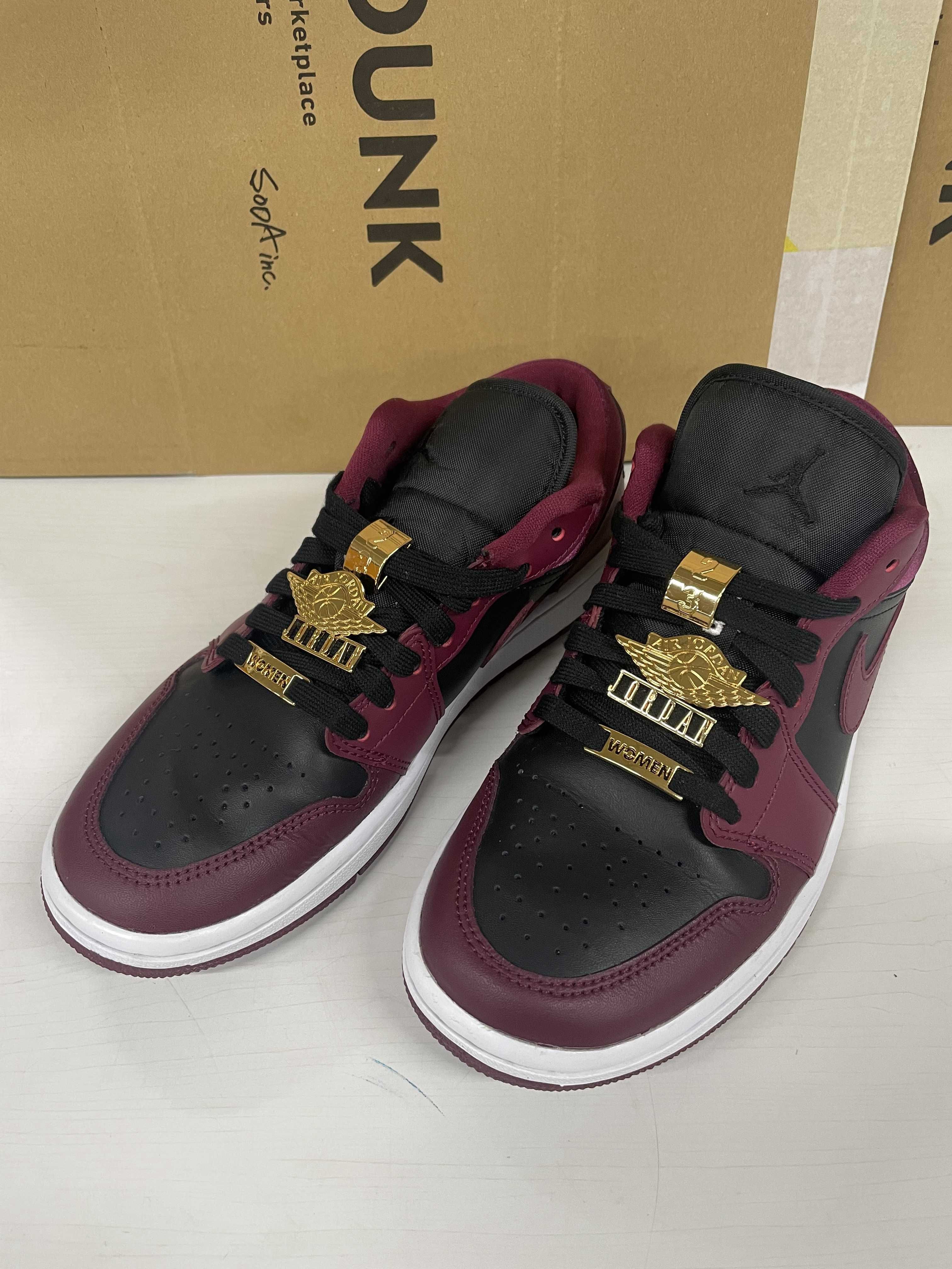 NIKE Women's AIR JORDAN 1 LOW "DARK BEETROOT"