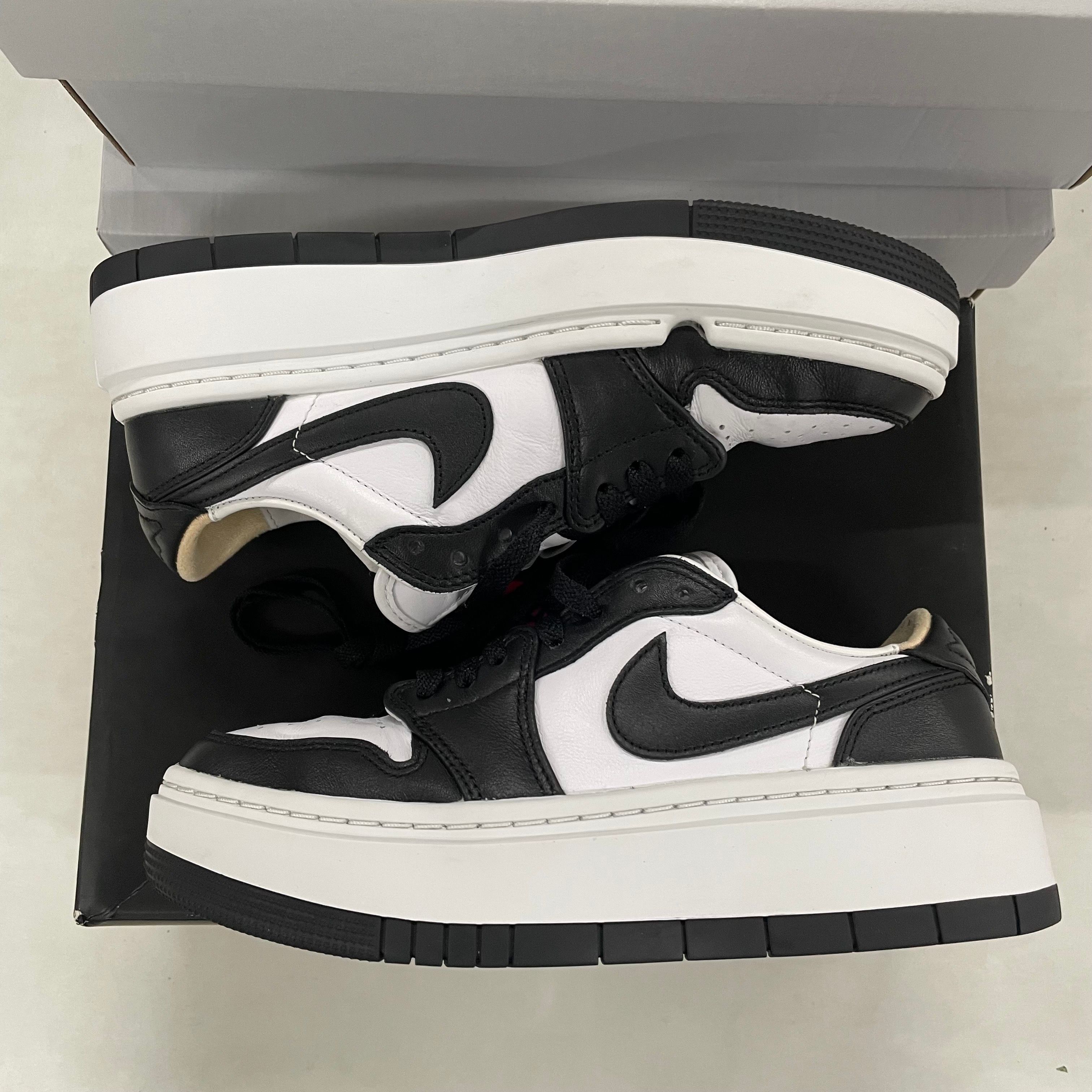 Nike Women's Air Jordan 1 Low Elevate "White/Black"