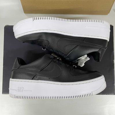 Nike Women's Air Force 1 Sage Low "Black White"