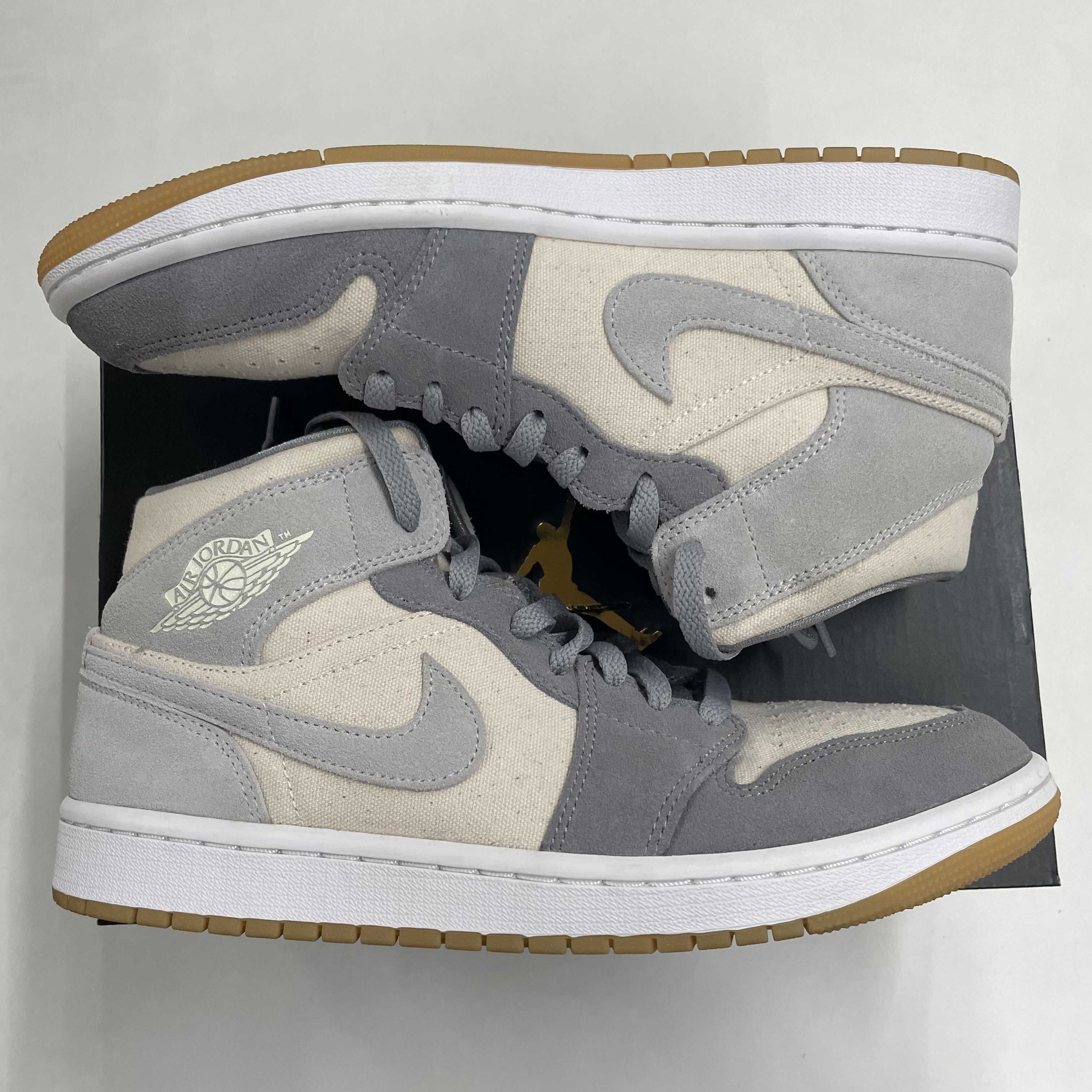 Nike Air Jordan 1 Mid SE "Coconut Milk/Particle Grey"