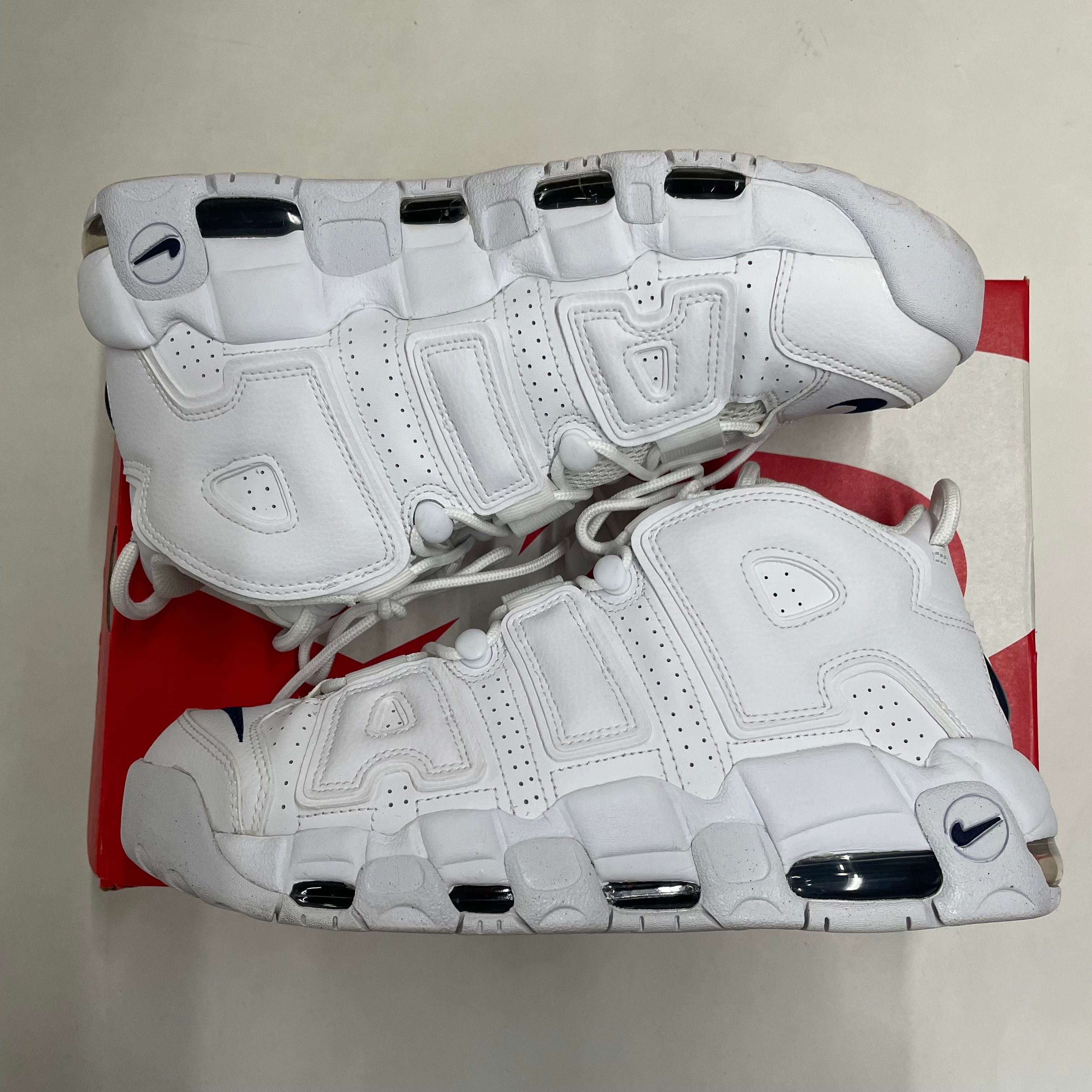 Nike Air More Uptempo "White/Midnight Navy"
