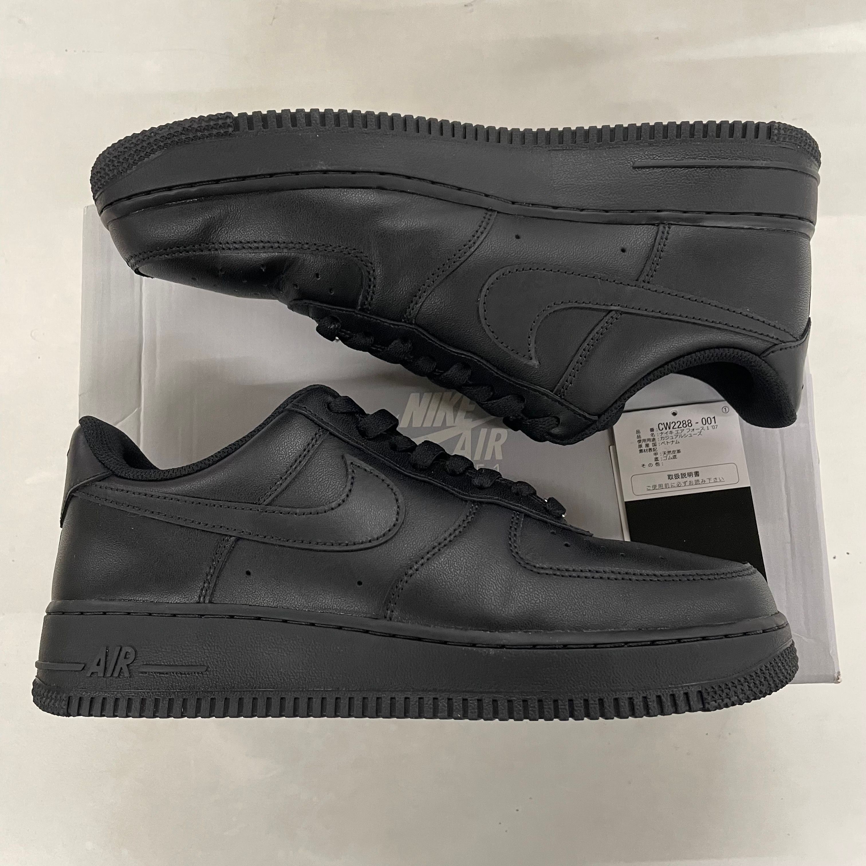 Nike Air Force 1 Low '07 "Black/Black"