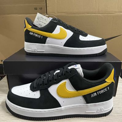 Nike Air Force 1 Low'07 LV8 Athletic Club "Black/Dark Sulfur"
