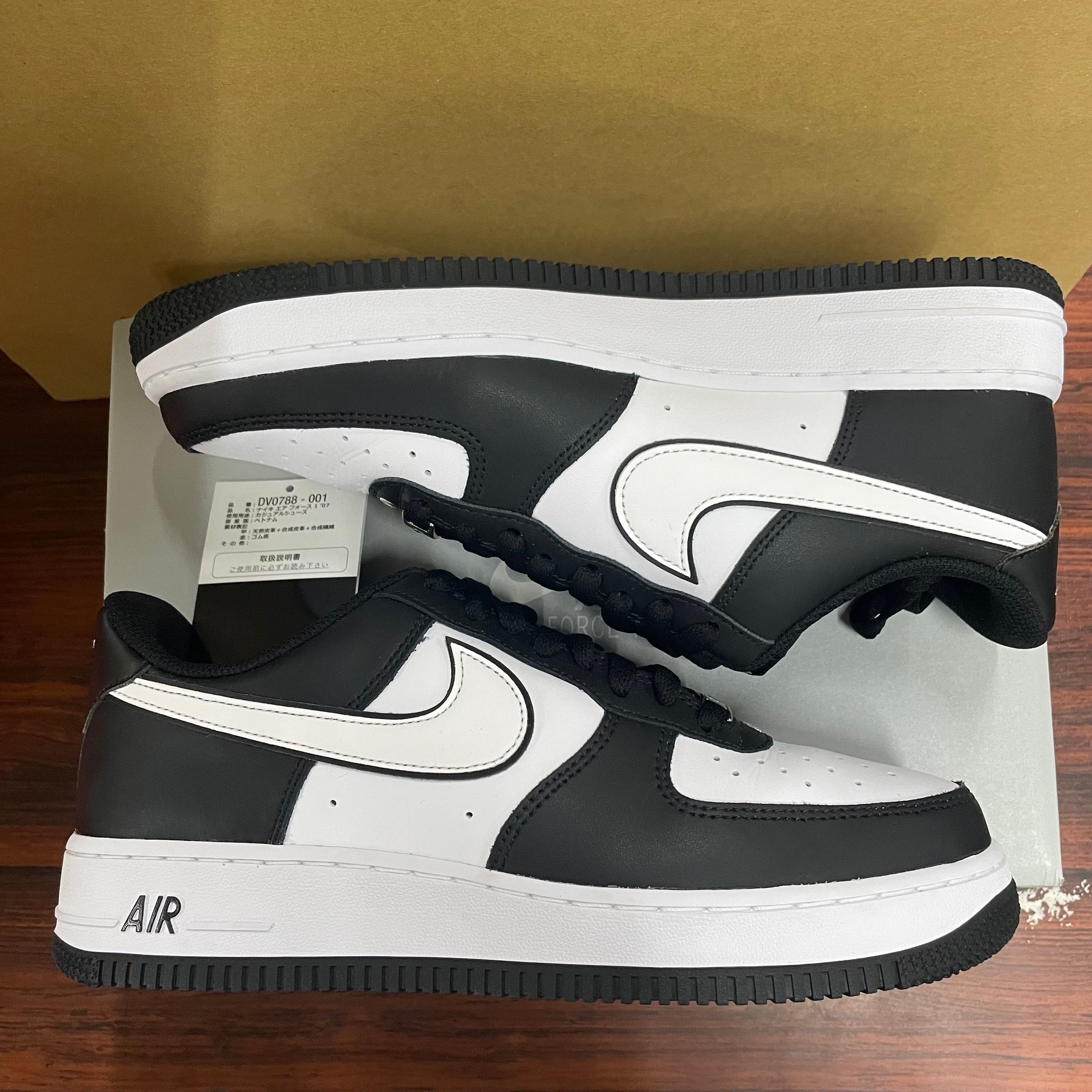 Nike Air Force 1 Low '07 "Black/Black/White"