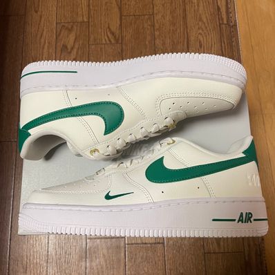 Nike Air Force 1 Low 40th Anniversary "Sail/Malachite-White-Metallic Gold"