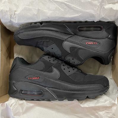 Nike Air Max 90 "Black/Sports Red/White"