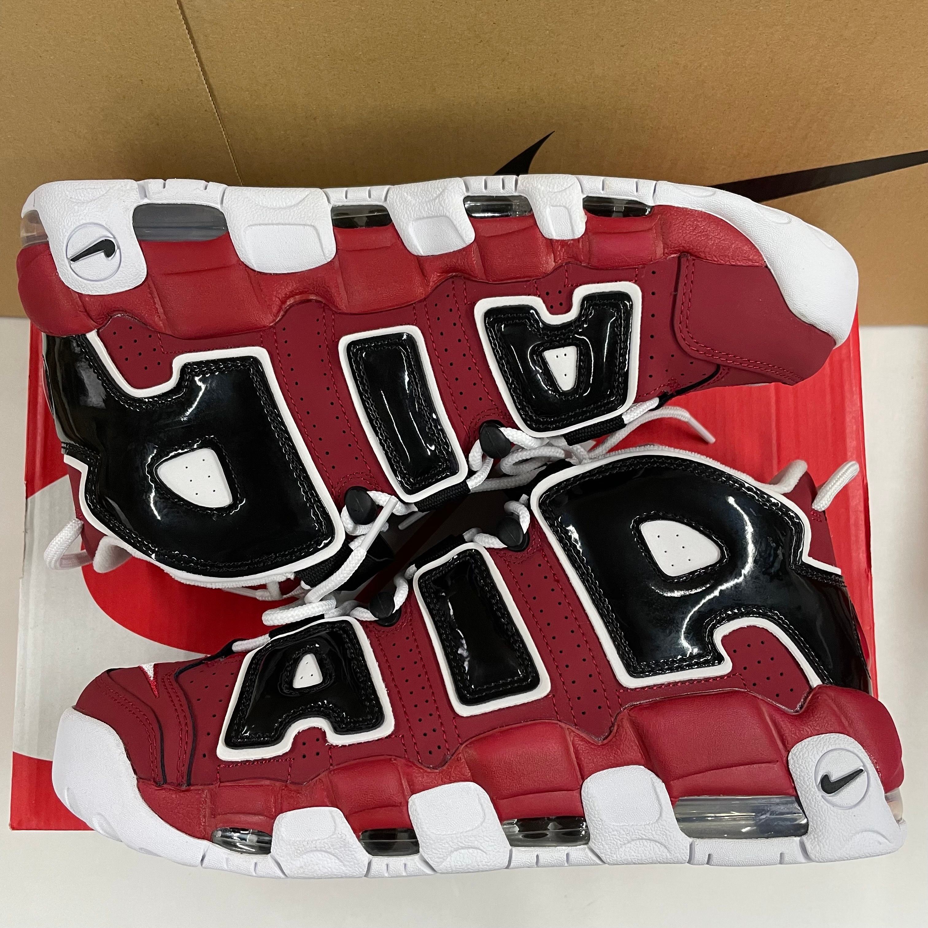 Nike Air More Uptempo ’96 "Black and Varsity Red" (2021) 