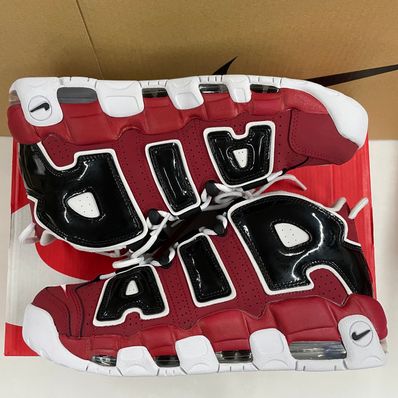 Nike Air More Uptempo ’96 "Black and Varsity Red" (2021)
