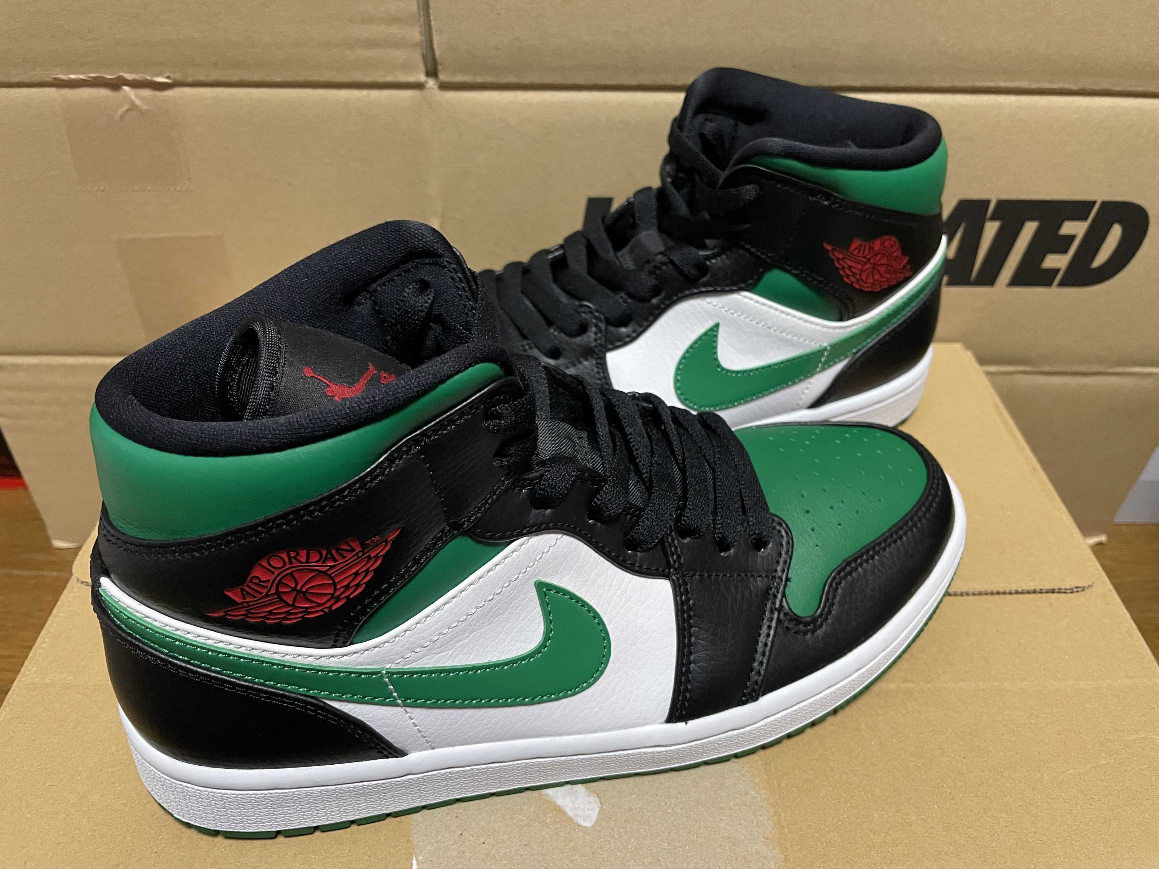 NIKE AIR JORDAN 1 MID "PINE GREEN"