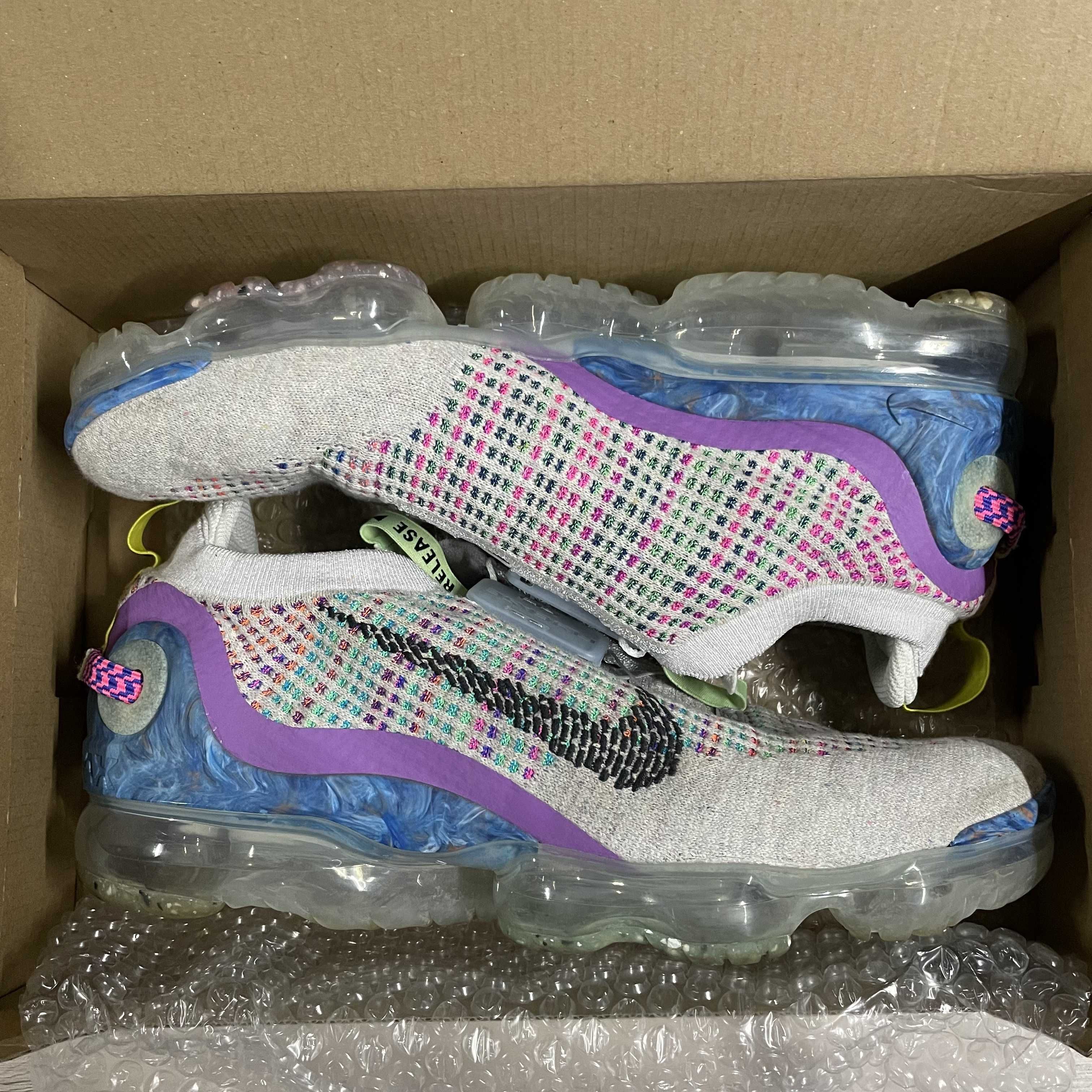Nike Air Vapormax 2020 Flyknit "Pure Platinum/Multi Color/Black"