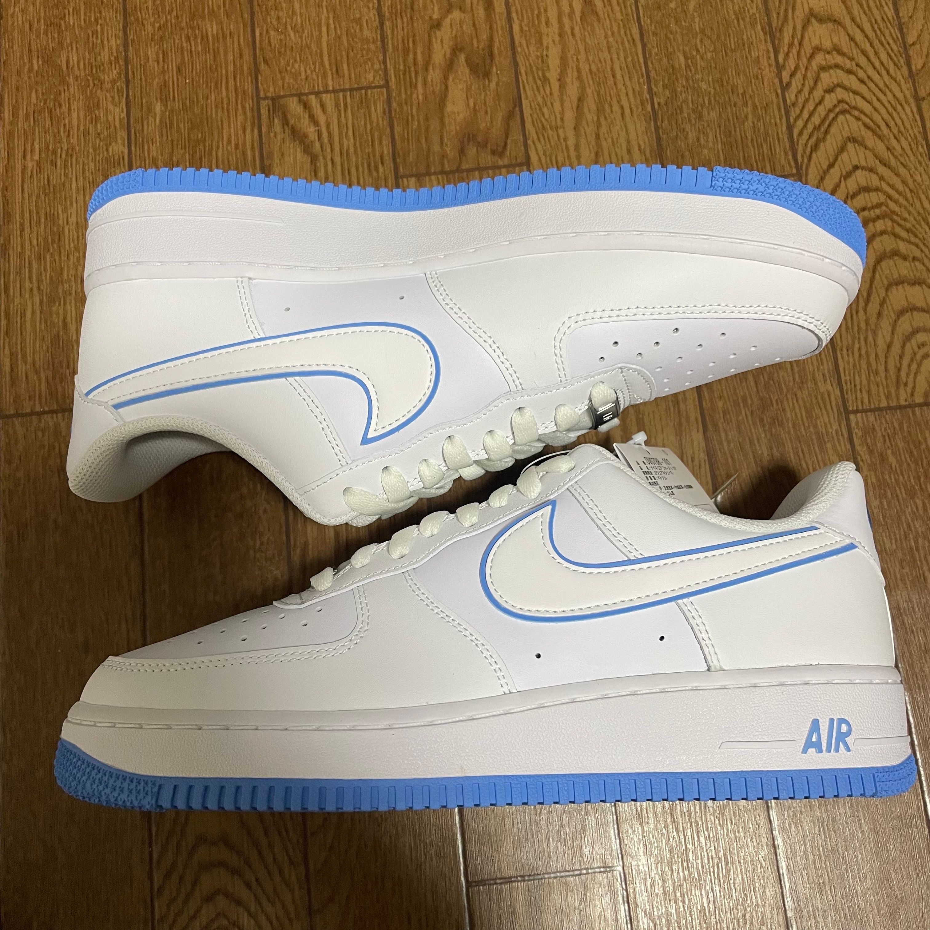 Nike Air Force 1 Low "White and University Blue"