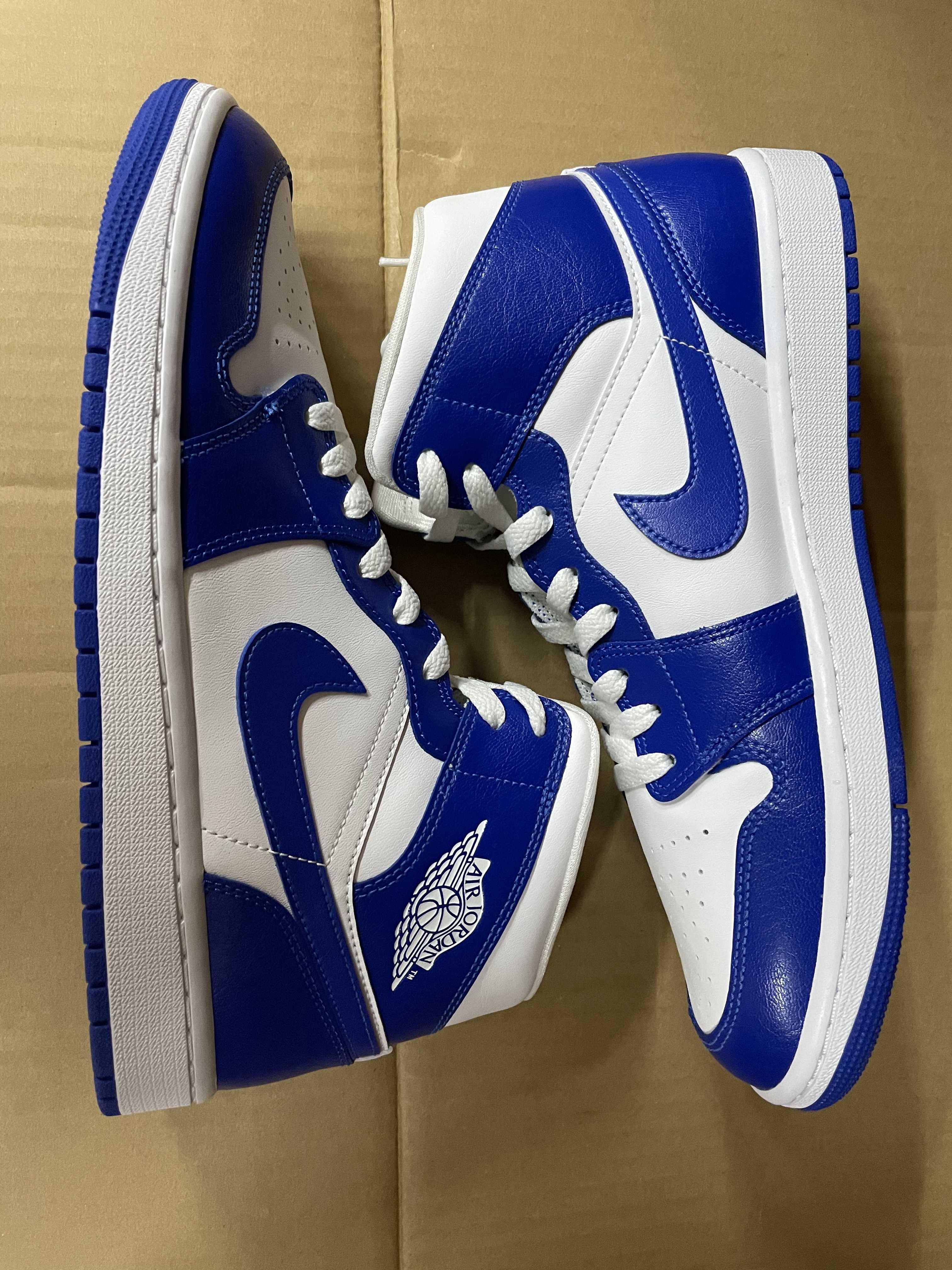 Nike Women's Air Jordan 1 Mid "Kentucky Blue"