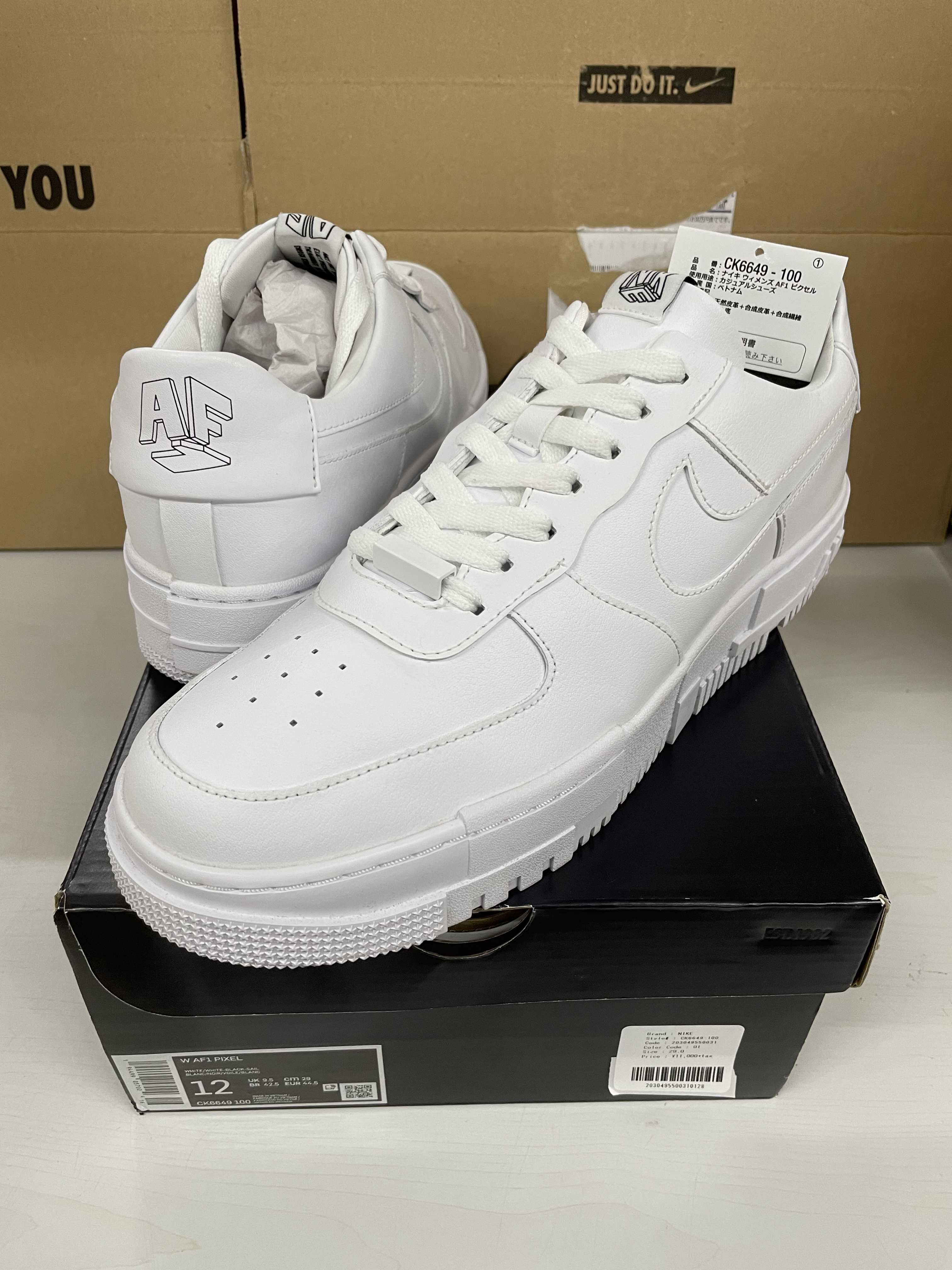 Nike Women's Air Force 1 Low Pixel "White"