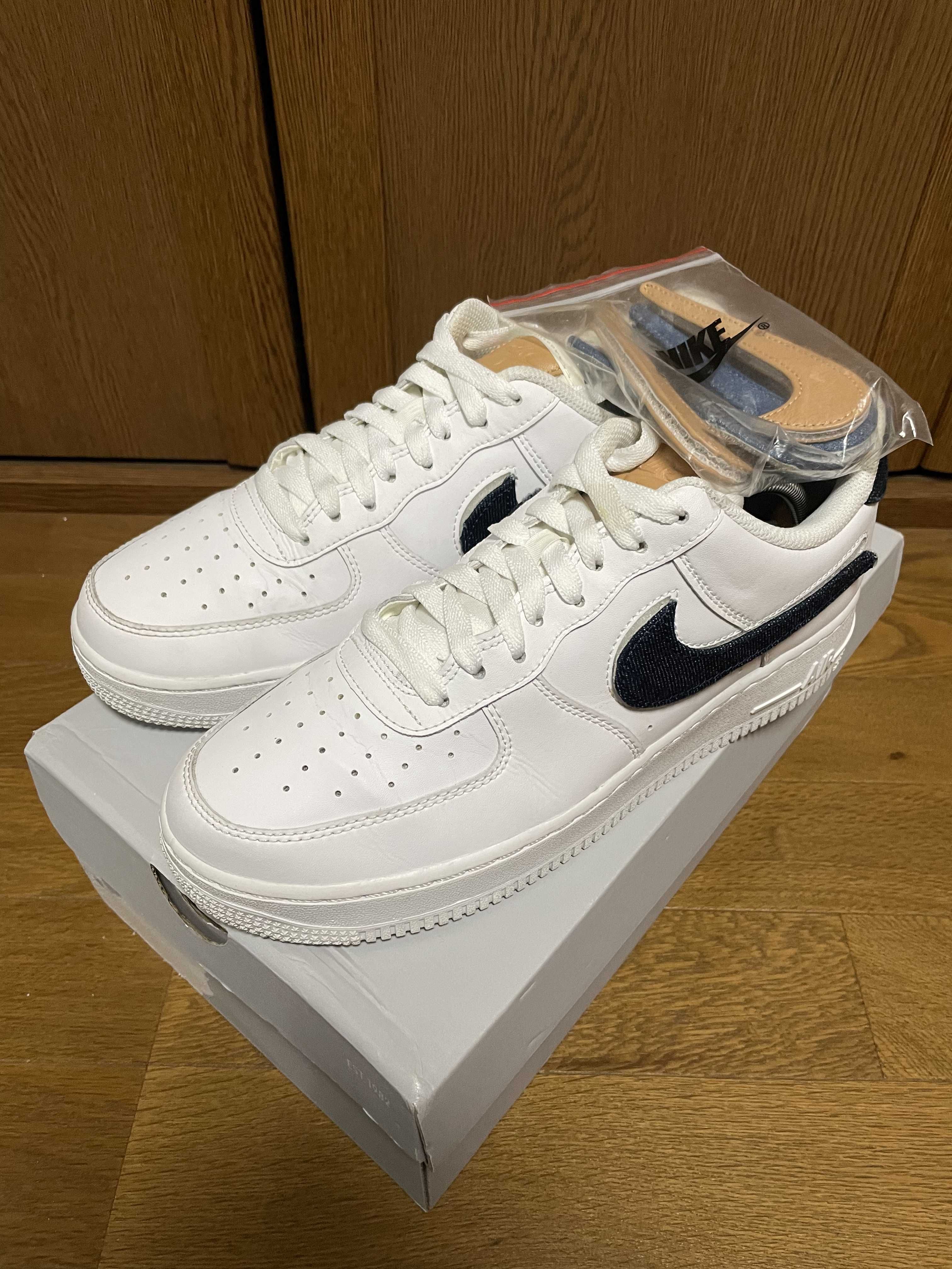 Nike Air Force 1 Low Removable Swoosh Pack "White"