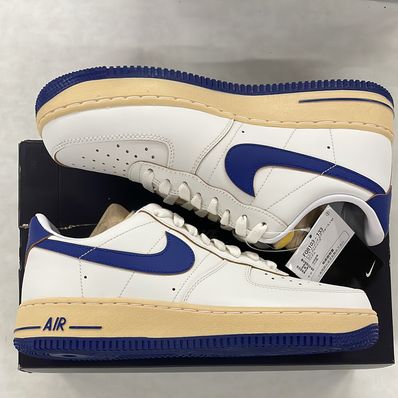 Nike Women's Air Force 1 '07 "Sail/Pale Vanilla/Gold Suede/Deep Royal Blue"
