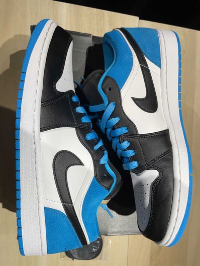 Nike Air Jordan 1 Low SE "Black/Laser Blue/White"