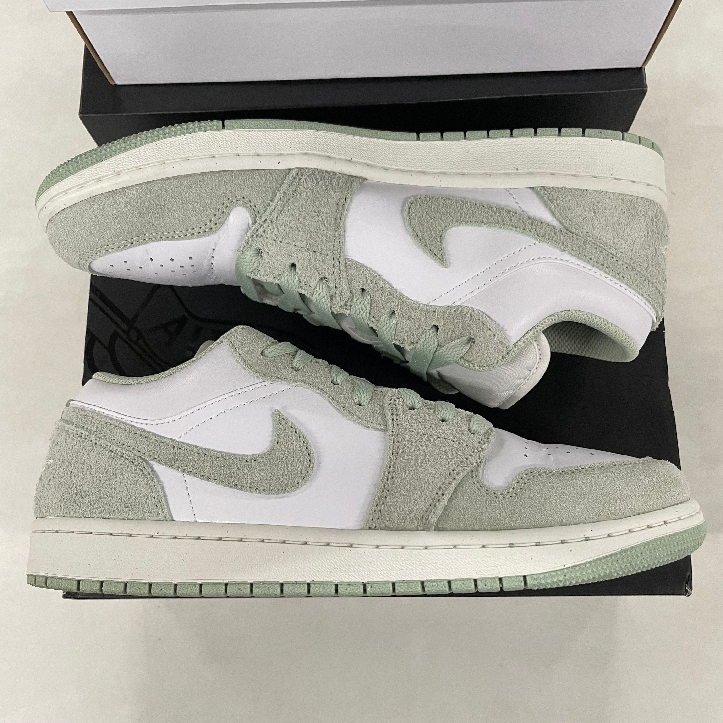 Nike Air Jordan 1 Low "Shaggy Green Suede"