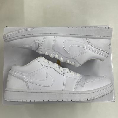 Nike Women's Air Jordan 1 Low "Triple White"