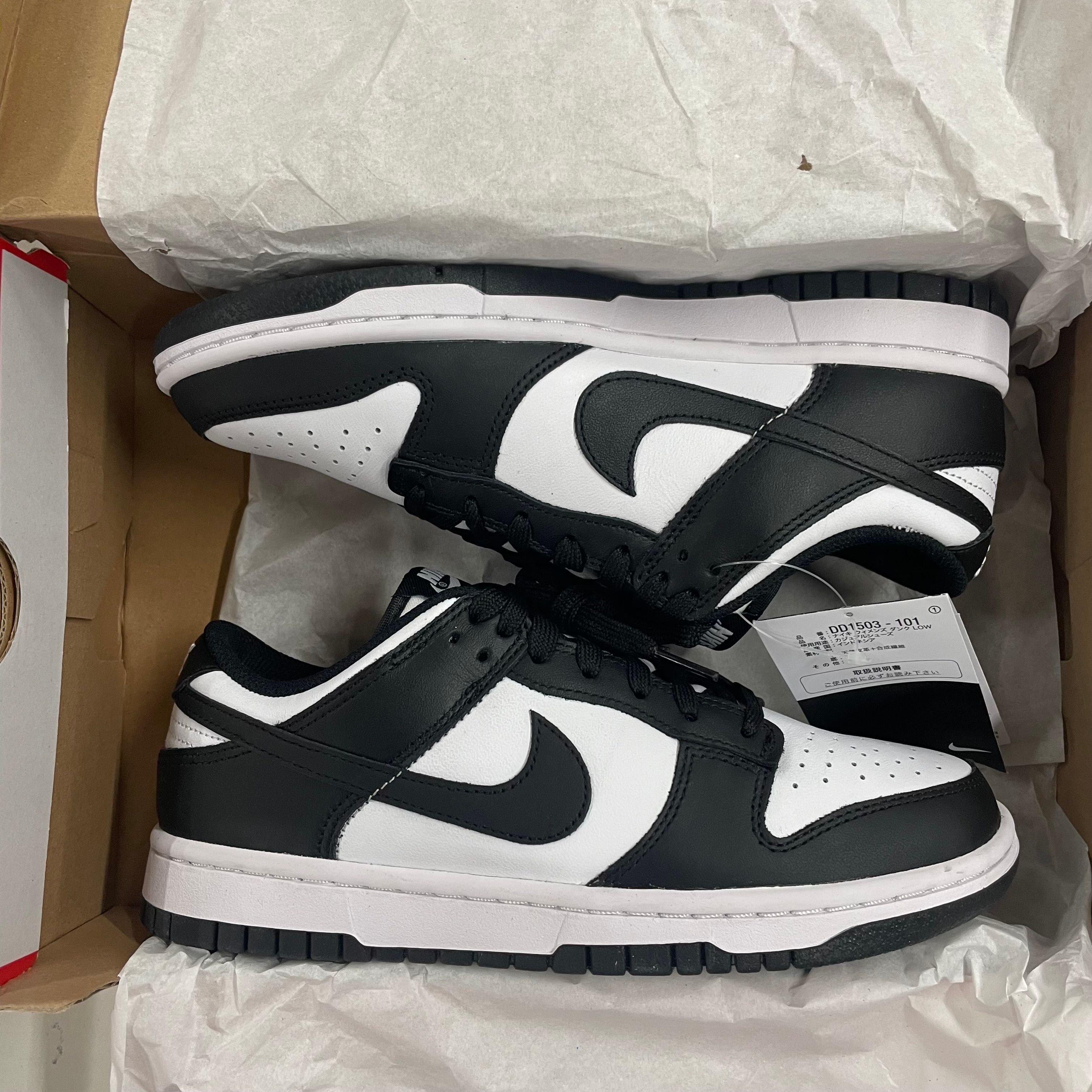 Nike Women's Dunk Low "White/Black"