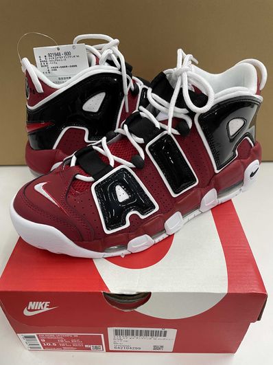 Nike Air More Uptempo ’96 "Black and Varsity Red" (2021)