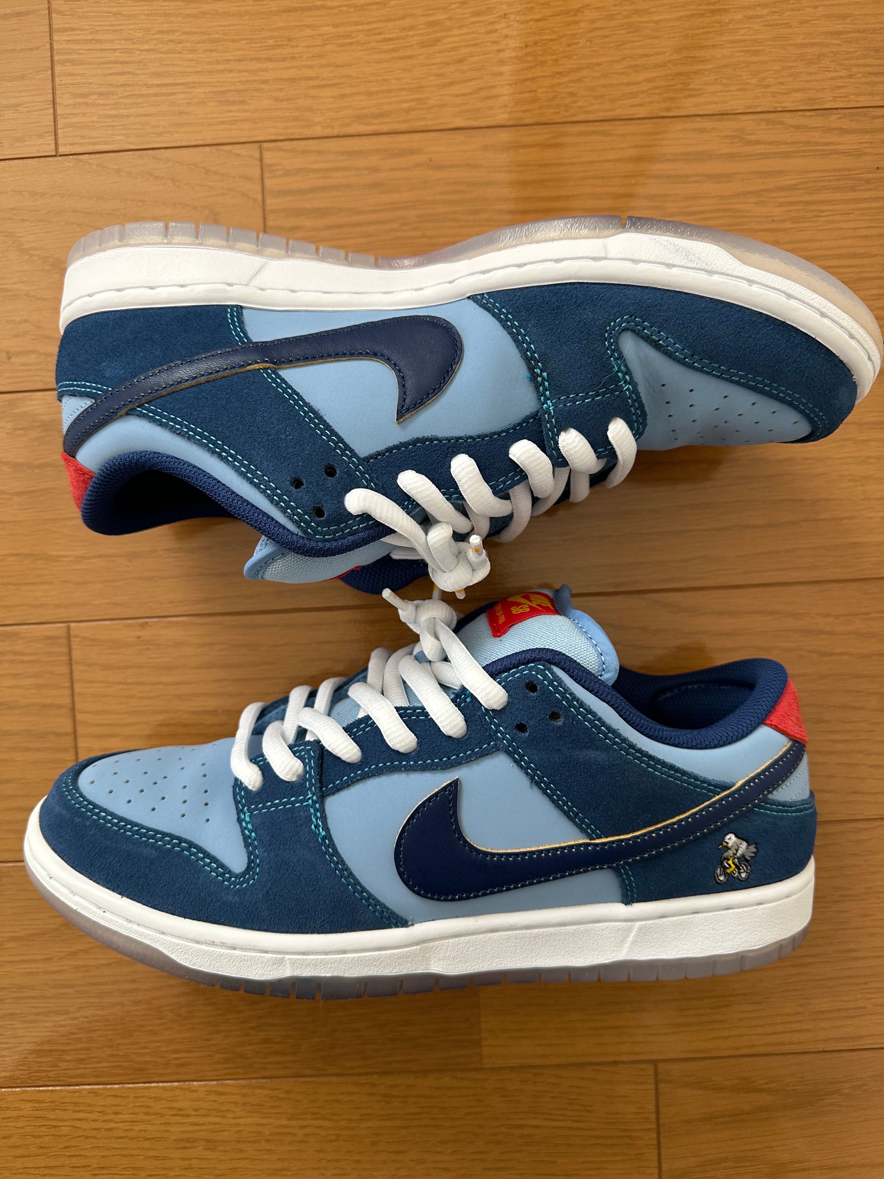 Why So Sad? × Nike SB Dunk Low "Coastal Blue/Speed Yellow-University Red"