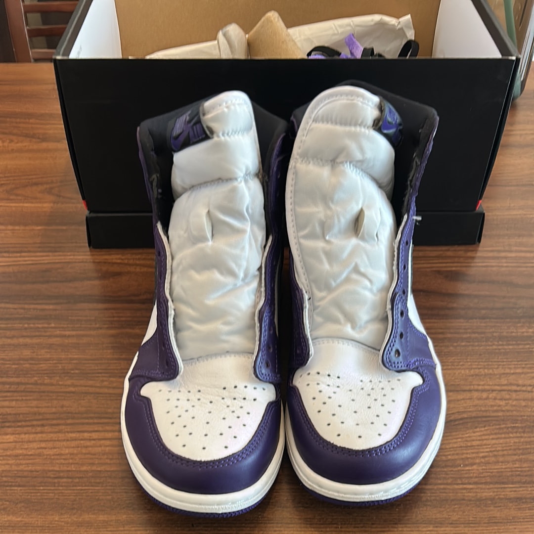 Nike Air Jordan 1 Retro High OG "Court Purple/White/Black" (2020)