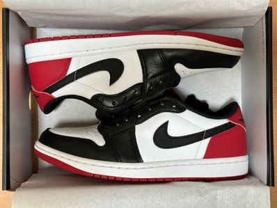 Nike Air Jordan 1 Retro Low OG "Black Toe"