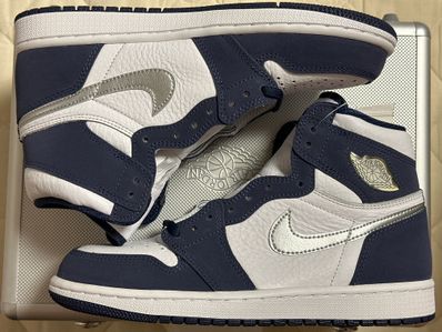 Nike Air Jordan 1 Retro High OG CO.JP "Midnight Navy"(2020)(ブリーフケース付き)