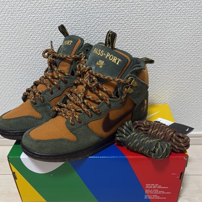 PASS~PORT × Nike SB Dunk High "Work Boot"