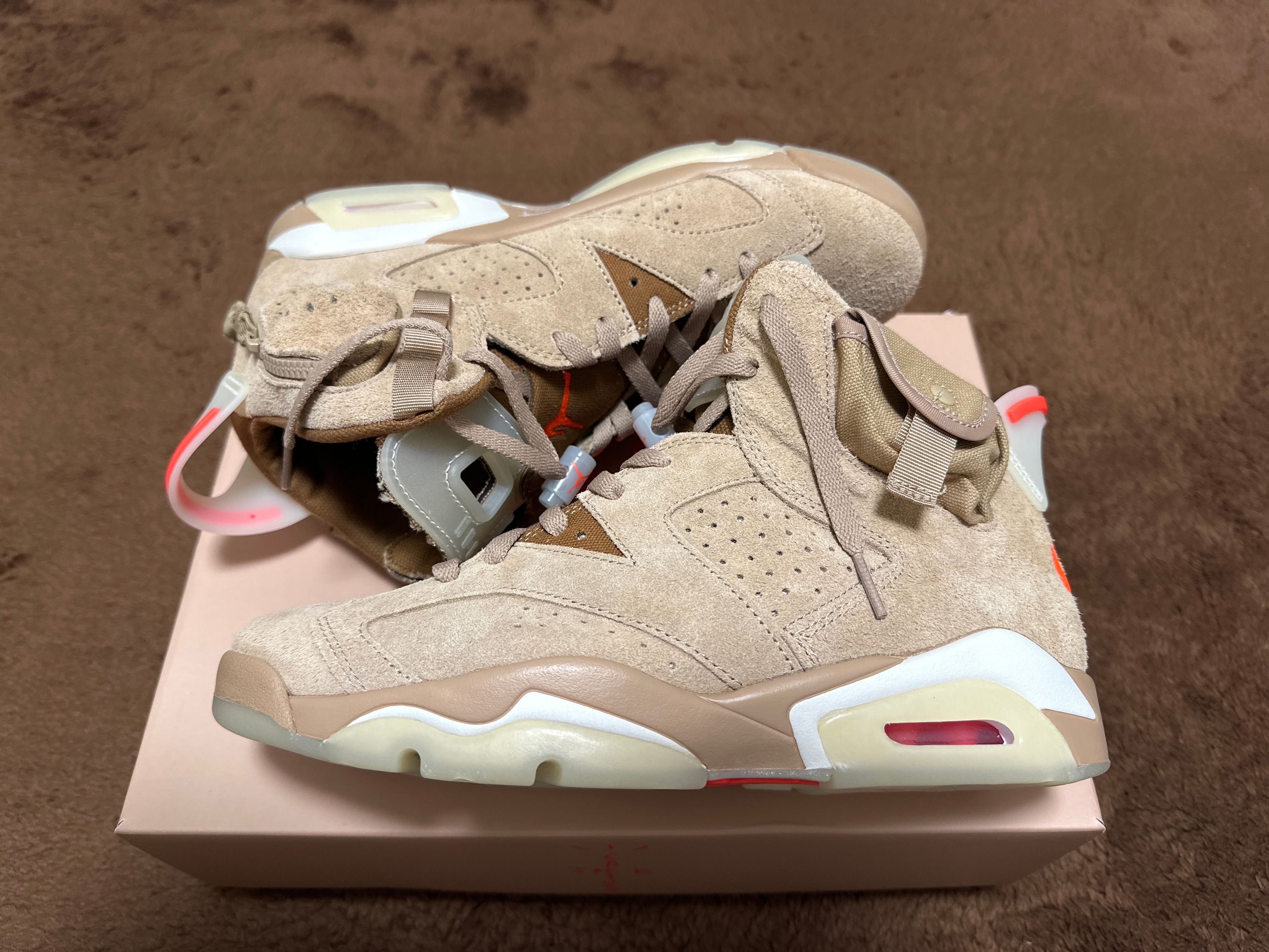 Travis Scott × Nike Air Jordan 6 "British Khaki"